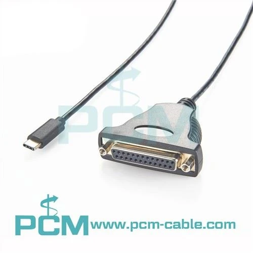 Паралельний адаптер USB-C – DB25