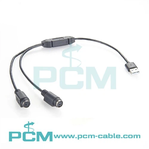 Адаптер PS/2 миші та клавіатури на USB 2 PS/2 на USB