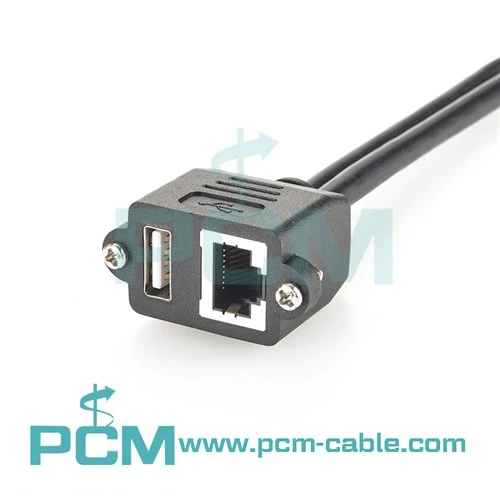 Комбіновані роз'єми USB RJ45