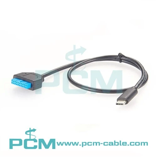 USB 3.1 Type C Male – USB 3.0 19 Адаптер контактного роз’єму