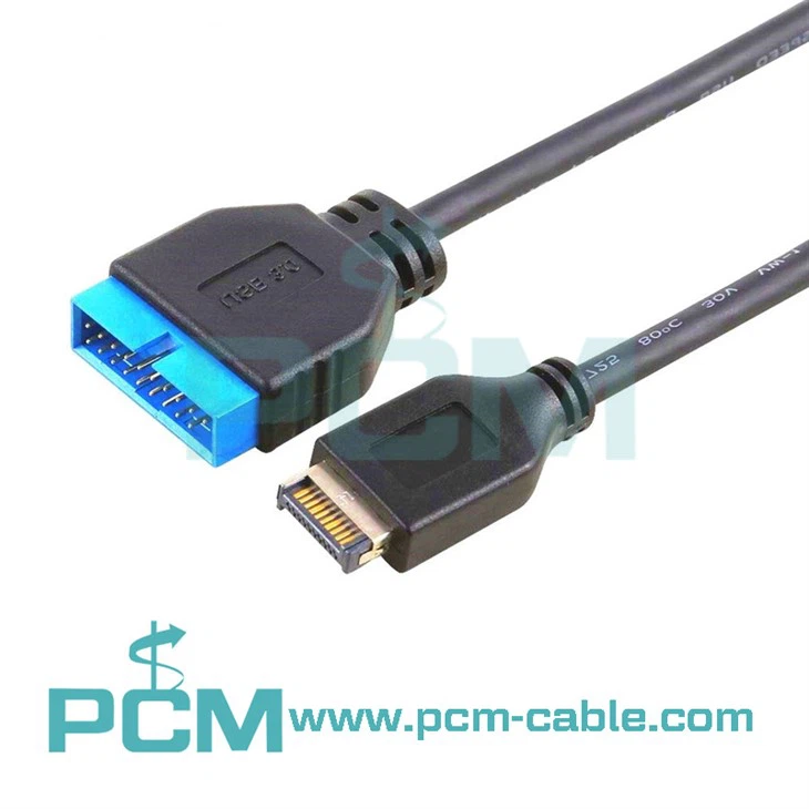 USB 3.1 Gen2 Type-E до USB3.0 20Контактний/19-контактний подовжувач