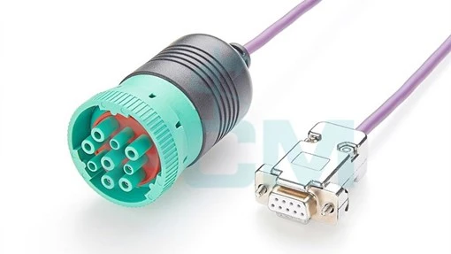 J1939 To DB9 Adapter Cable With Deutsch 9 Pin Type 2 Connector CAN bus cable automotive wire harnesses J1939 To DB9 Adapter Cable With Deutsch 9 Pin Type 2 Connector CAN bus cable automotive wire harnesses