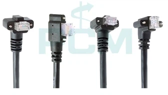 GigE Cable with Horizontal Vertical RJ45 Connectors GigE Cable with Horizontal Vertical RJ45 Connectors