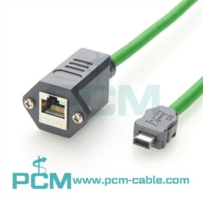 IX B ключ до RJ45 Jack IX Industrial Cat 6a Серійний кабель