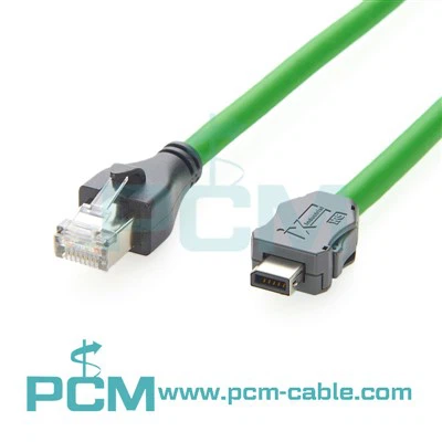 IX B Ключ до RJ45 Plug IX Промислова категорія 6а Серійний кабель