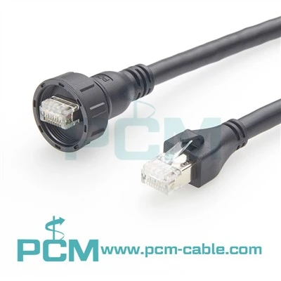 Міцний водонепроникний кабель Ethernet RJ45 папа-папа