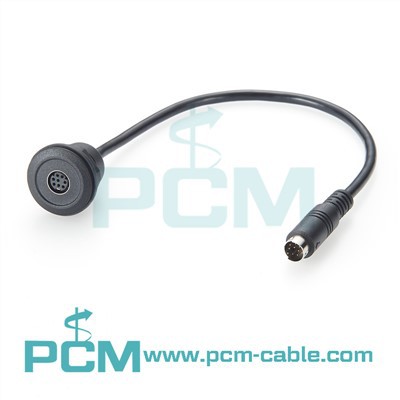 Mini din 8 шпилька для чоловічого до жіночої панельної кріплення